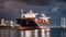 A Chemical Tanker\\\'s Dockside Dance of Loading and Bunkering Operations in the Port. Generative AI