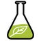 Chemical test tube icon