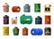 Chemical waste containers