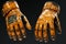 Chemicalresistant gloves designed to safeguard han