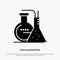 Chemicals, Reaction, Lab, Energy solid Glyph Icon vector