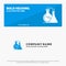 Chemicals, Reaction, Lab, Energy SOlid Icon Website Banner and Business Logo Template