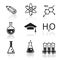 Chemistry icons for learning and web applications