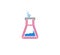 Chemistry, practical, activity icon can be used for logo, web, mobile app, in any designs vector