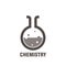 chemistry subject icon. Vector illustration decorative design