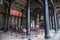 Chen Clan Academy, a famous tourist attraction in Guangdong, China, is the load-bearing column structure of second halls