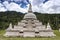 Chendebji chorten of trongsa dzong , Bhutan