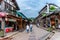 Chengdu landmark Luodai Ancient Town Ancient streets , China