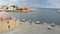 Chenia / Greece - November 15 2020: Crete venetian harbor in the old town