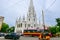 Chennai, India - July 14, 2023: San Thome Church, also known as St. Thomas Cathedral Basilica