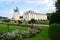 Chenonceau castle and its garden in the Loire Valley - France