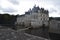 Chenonceau Castle view from the north garden
