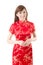 Cheongsam woman