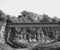 Chepstow Railway Bridge, black and white