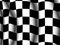 Chequered end-of-race flag