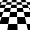 Chequered floor