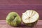 Cherimoya fruit Annona cherimola