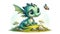 Cherish-Series: Curious Dragon\\\'s Enchanted Butterfly Encounter