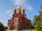 Chernigovsky cathedral  of Chernigovsky skete  is monastery  as part of Holy Trinity Sergius Lavra  in Sergiev Posad, Russia