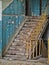 Chernobyl disaster, stairs in the building in Pripyat