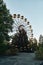 Chernobyl Ferries Wheel fairground - Autumn in Pripyat, Ukraine