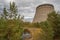 Chernobyl Nuclear Power Station cooling tower.