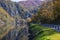 Cherokee National Forest along the Watauga River Valley in Tennessee, USA