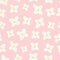 Cherry blossoms floral seamless pattern. Cute neutral spring wildflower blooming petals on delicate pink background.
