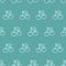 Cherry blue gray stroke seamless pattern. Cute trendy color pattern with couple of sweet cherries