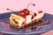 Cherry cheesecake