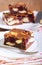 Cherry cheesecake marbled brownies