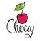 Cherry design card