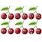 Cherry with different emoticon