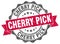 cherry pick seal. stamp