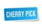 cherry pick sticker