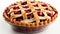 Cherry Pie. Delectable Dessert for Baking Enthusiasts and Bakery Inspiration