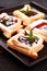 Cherry puff pastry