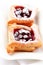 Cherry puff pastry