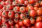 Cherry tomatos on a market