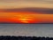 Chesapeake bay, beach sunset, serene,