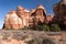 Chesler Park located within Canyonlands National Park - Needles District Utah.