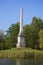 The Chesma obelisk september day. Gatchina