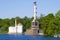 The Chesme Column and the Turkish Bath Pavilion, Tsarskoe Selo