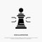 Chess, Advantage, Business, Figures, Game, Strategy, Tactic solid Glyph Icon vector