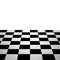 Chess board background perspective view