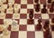Chess Board with the figures placed on it
