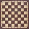 Chess board isolated background