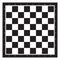 Chess Board Top View With Algebraic Notation Vector Illustration. Chessboard Black And White Tile