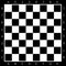 Chess boards on wooden background. checkers or draughts, game with pieces in black and white. Vector illustration