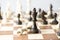 Chess business concept, leader & success